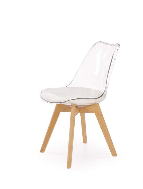 Halmar Jídelní židle K-246 sedák bílý