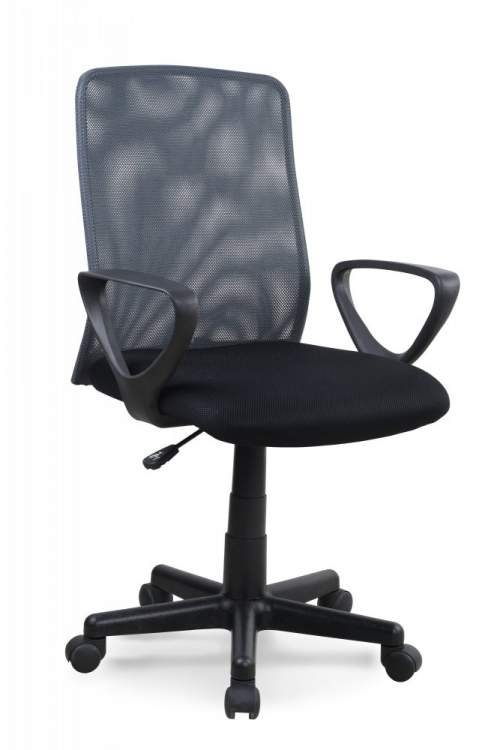 Halmar Kancelářská židle Alex, černá / šedá