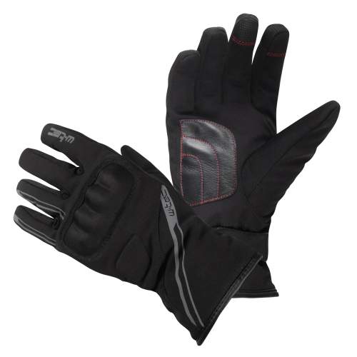 Moto rukavice W-TEC Turismo, černá, XL