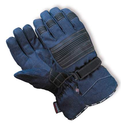W-tec Denim TWG-00G52, Moto rukavice,modrá 4XL