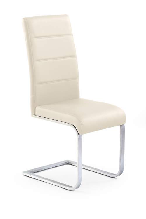 Halmar Kovová židle K85, krémová