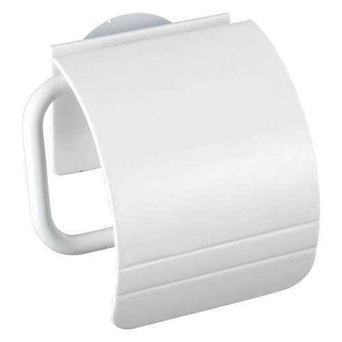 WENKO Držák WC papíru StaticLoc OSIMO bílý 14x15x5 cm