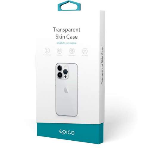 EPICO tenký zadní kryt pro Apple iPhone 14, transparentní 69210101000020