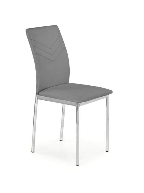 Halmar Kovová židle K137, šedá