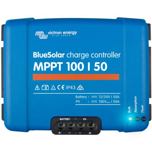 Victron Solární regulátor BlueSolar MPPT 100/50, 12/24V, 50A