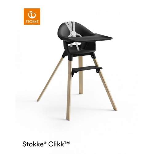 STOKKE Clikk High Chair Black Natural