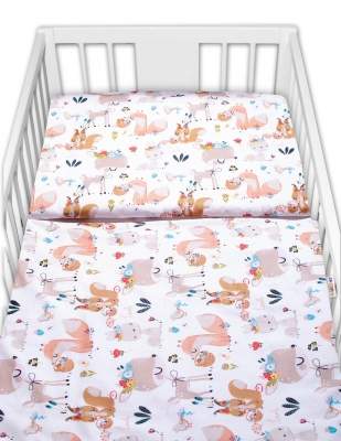 Baby Nellys 2-dílné bavlněné povlečení