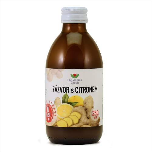 EkoMedica Czech Zázvor s citronem 250 ml