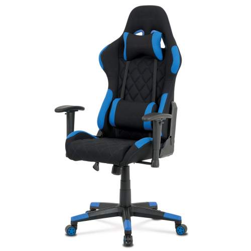 <![CDATA[Kancelářská židle modrá, houpací, KA-V606 BLUE Autronic]]>