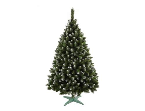 Nohel Vánoční stromeček Jedle s bílými konci + stojan 180cm - umělý
