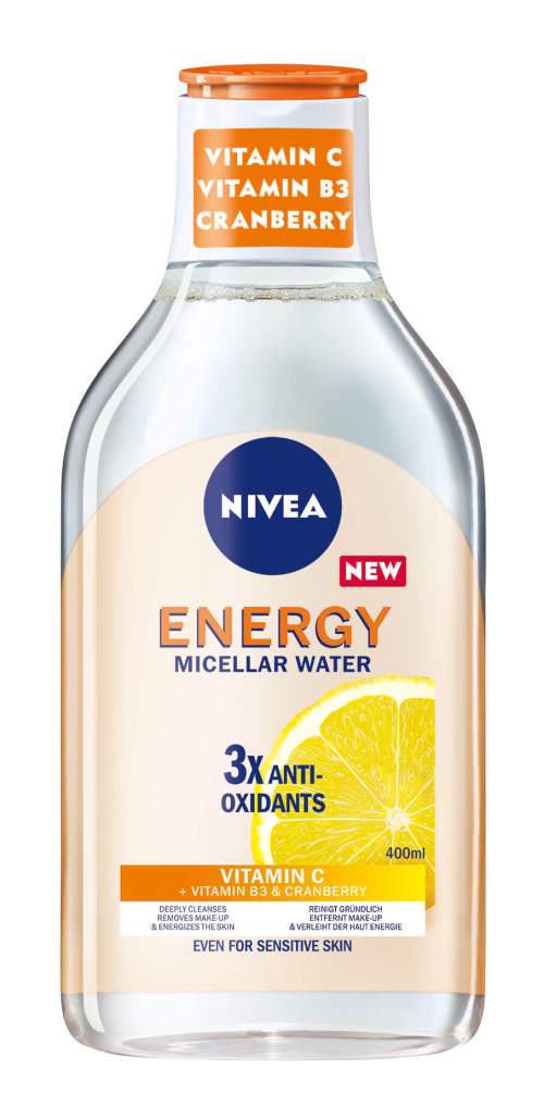 Nivea Energy 400 ml energizující micelární voda pro ženy