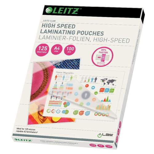 LEITZ iLam A4/250 lesklé 100 ks