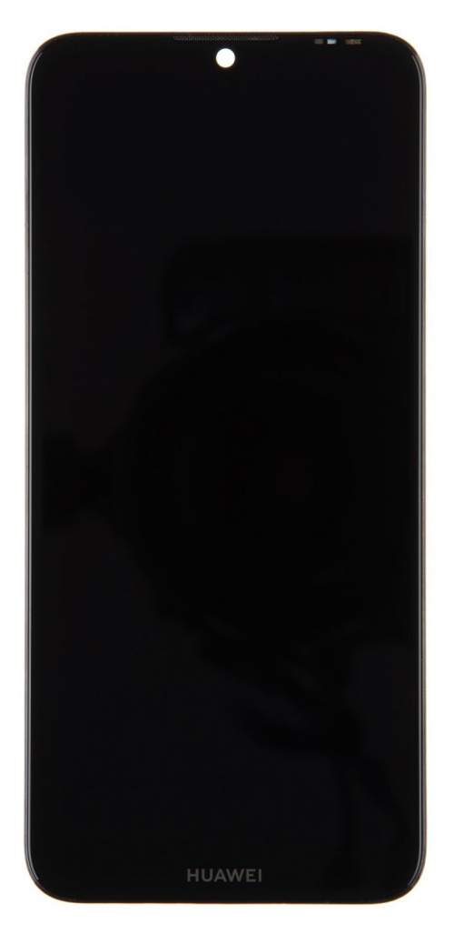 Huawei Y6s LCD Display + Dotyková Deska + Přední Kryt Black