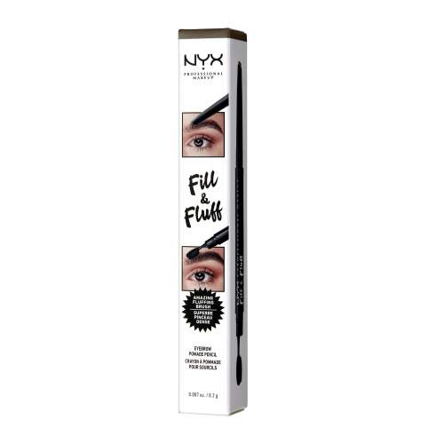 NYX Professional Makeup Fill & Fluff Eyebrow Pomade Pencil Tužka na obočí Ash Brown 0.2 g