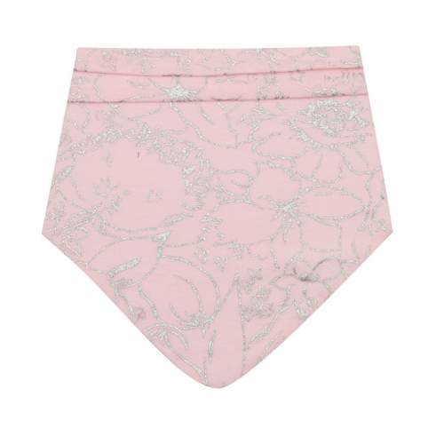 Kojenecký bavlněný šátek na krk New Baby NUNU růžový M Růžová velikost - M - Růžová / M 46513