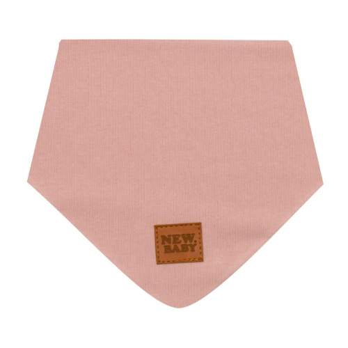 Kojenecký bavlněný šátek na krk New Baby Favorite Barva: Růžová, Velikost: S