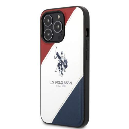 U.S. Polo PU Leather Zadní Kryt pro iPhone 14 Pro