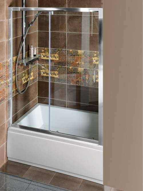 Polysan Deep Sprchové dveře 1400x1650mm, čiré sklo, MD1416