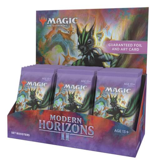 Blackfire Karetní hra Magic: The Gathering Modern Horizons 2 - Set Booster Box (30 Boosterů)