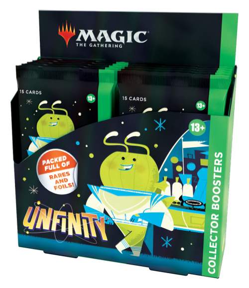 Blackfire Karetní hra Magic: The Gathering Unfinity - Collector Booster Box (12 Boosterů)