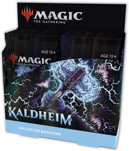 Blackfire Karetní hra Magic: The Gathering Kaldheim - Collector Booster Box (12 Boosterů)