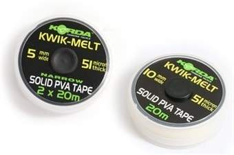 Korda PVA Páska Kwik-Melt PVA Tape Varianta: 5mm/2x20m