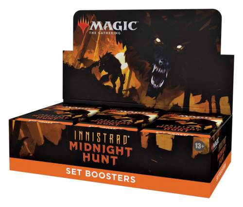 Blackfire Karetní hra Magic: The Gathering Innistrad: Midnight Hunt - Set Booster Box (30 boosterů)