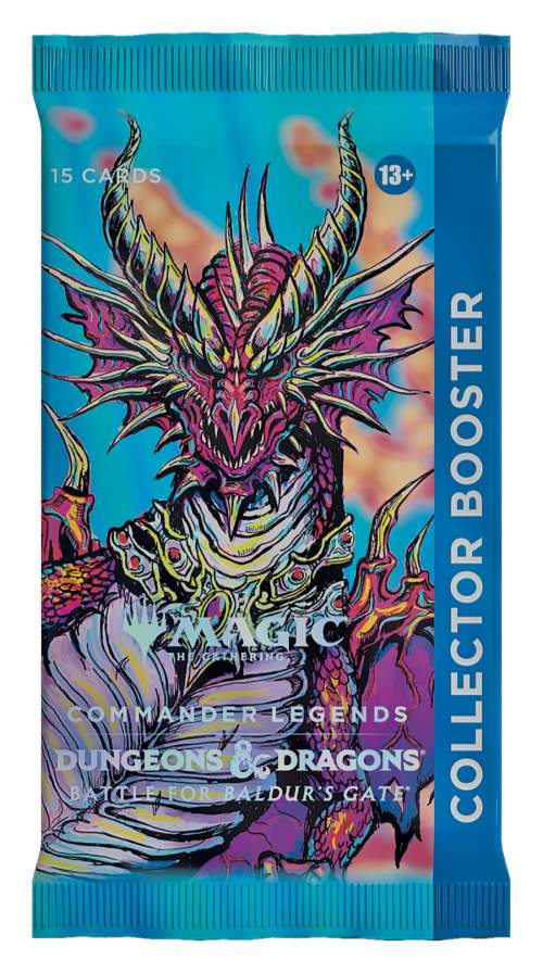 Blackfire Karetní hra Magic: The Gathering Commander Legends D&D: Battle for Baldurs Gate - Collector Booster (15 karet)