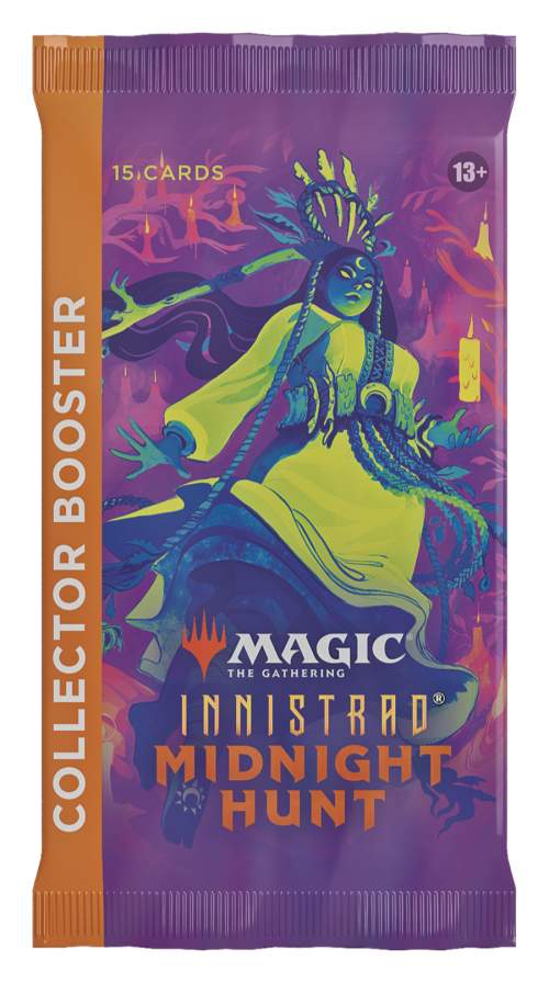 Blackfire Karetní hra Magic: The Gathering Innistrad: Midnight Hunt - Collector Booster (15 karet)
