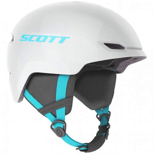 Dětská lyžařská přilba Scott Keeper 2 Velikost helmy: 51-55 cm / Barva: bílá/modrá