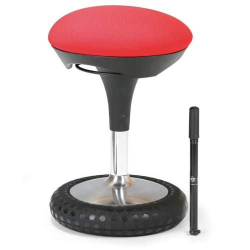 TOPSTAR Zdravotní balanční židle HOVER, červená