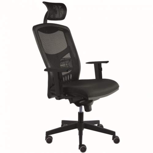 Kancelářská židle ALBA York síť černá