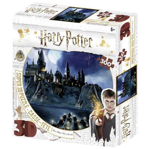 Sparkys Puzzle 3D 300 dílků Harry Potter - Bradavice