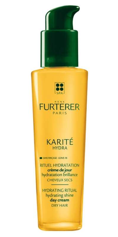 Rene Furterer Karité Hydra Hydrating Shine Day Cream hydratační krém pro lesk vlasů 100 ml
