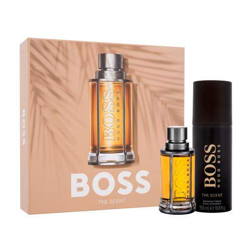 HUGO BOSS Boss The Scent dárková kazeta pro muže toaletní voda 50 ml + deodorant 150 ml