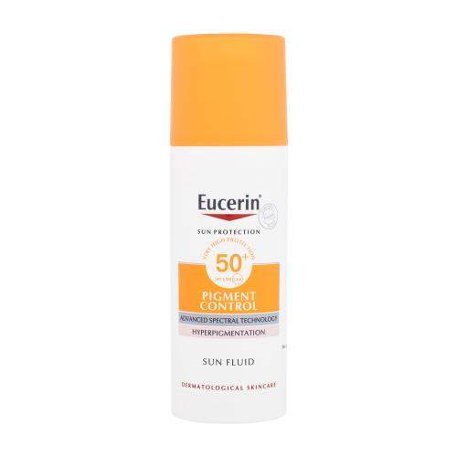 Eucerin Sun Protection Pigment Control Sun Fluid SPF50+ 50 ml opalovací pleťový fluid proti pigmentovým skvrnám