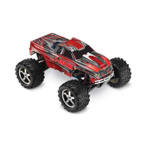 RC auto Traxxas Nitro T-Maxx 3.3 1:8 TQi Bluetooth RTR, červená