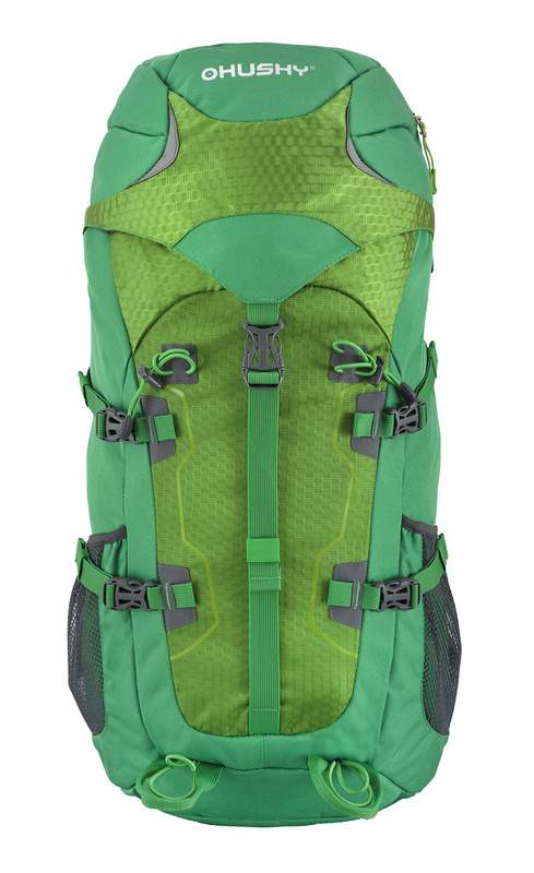 Husky SCAPE 38 Turistický batoh, tmavě zelená, velikost UNI