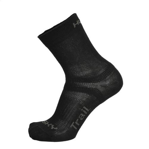 HUSKY Ponožky Trail černá Velikost: M (36-40)