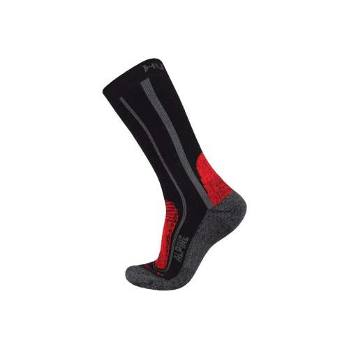 HUSKY Ponožky Alpine NEW červená M (36-40 EU)