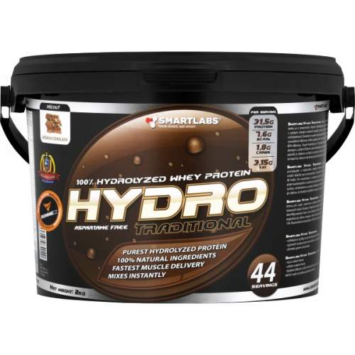Smartlabs Hydro Traditional 2kg Příchuť: Hořká čokoláda