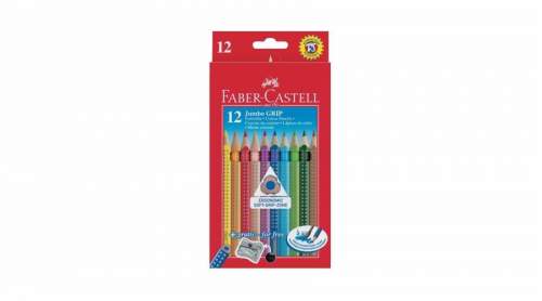 Pastelky Faber-Castell JUMBO GRIP - 12 barev