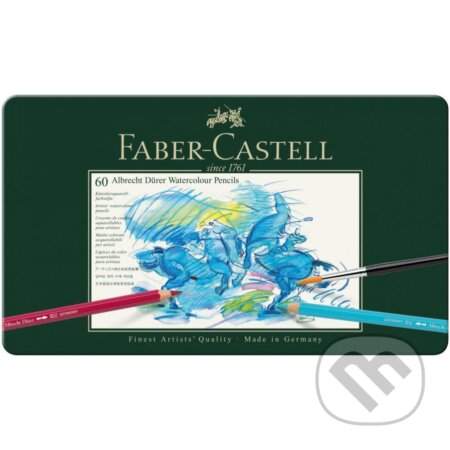 Faber-Castell, Albrecht Durer akvarelové pastelky v plechové krabičce, 60ks 117560