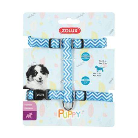Zolux S.A.S. Postroj pes štěně PIXIE nastavitelný modrý 13mm Zolux