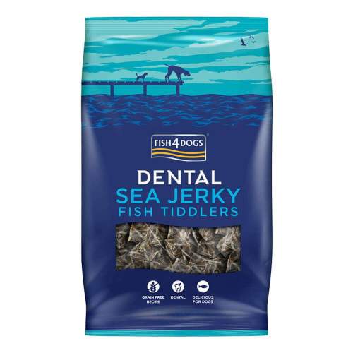 FISH4DOGS Dentální pamlsky pro psy mořská ryba - rybičky 575 g