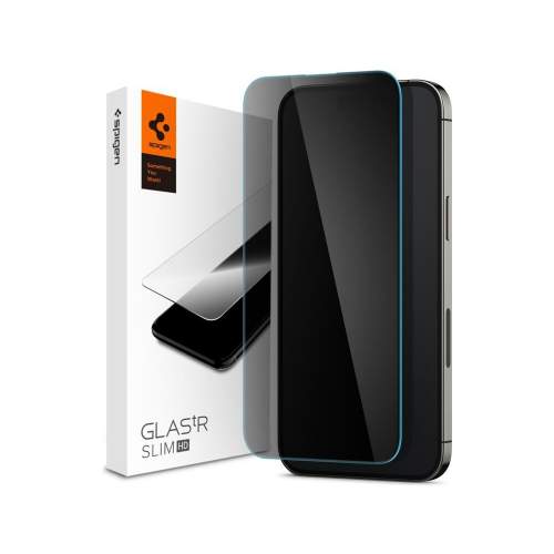 Spigen tR Slim HD Anti-Spy sklo pro iPhone 14 Pro Max AGL05211