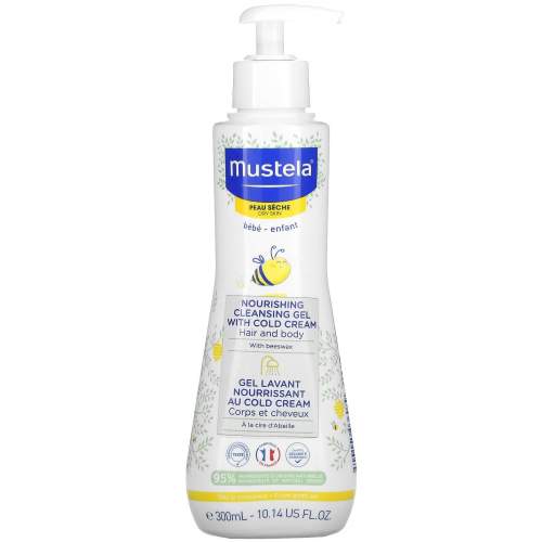 Mustela Bébé Nourishing Cleansing Gel with Cold Cream 300 ml