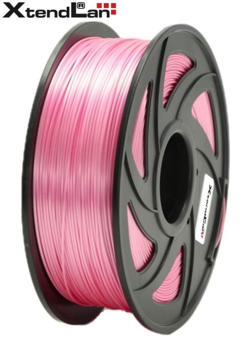 XtendLAN tisková struna (filament), PLA, 1,75mm, 1kg, lesklý červený 3DF-PLA1.75-SRD 1kg
