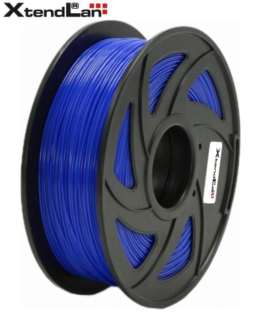 XtendLAN tisková struna (filament), PETG, 1,75mm, 1kg, azurová 3DF-PETG1.75-PBK 1kg