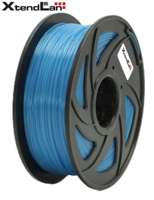 XtendLAN tisková struna (filament), PLA, 1,75mm, 1kg, azurově modrý 3DF-PLA1.75-PBK 1kg